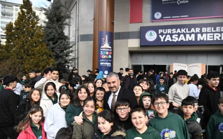 Bookworms in Pursaklar: Children Discover the Colorful World of Books at the 3rd Pursaklar Book Days